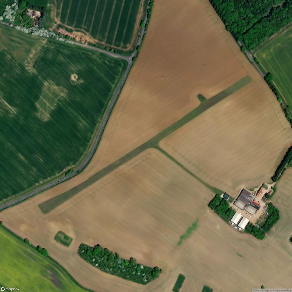 Slay Barn private airstrip